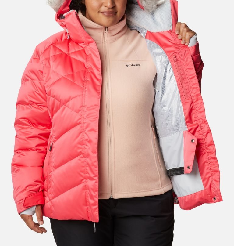Women's Columbia Lay D Down II Jackets Red | Plus Size CA-Q6L05